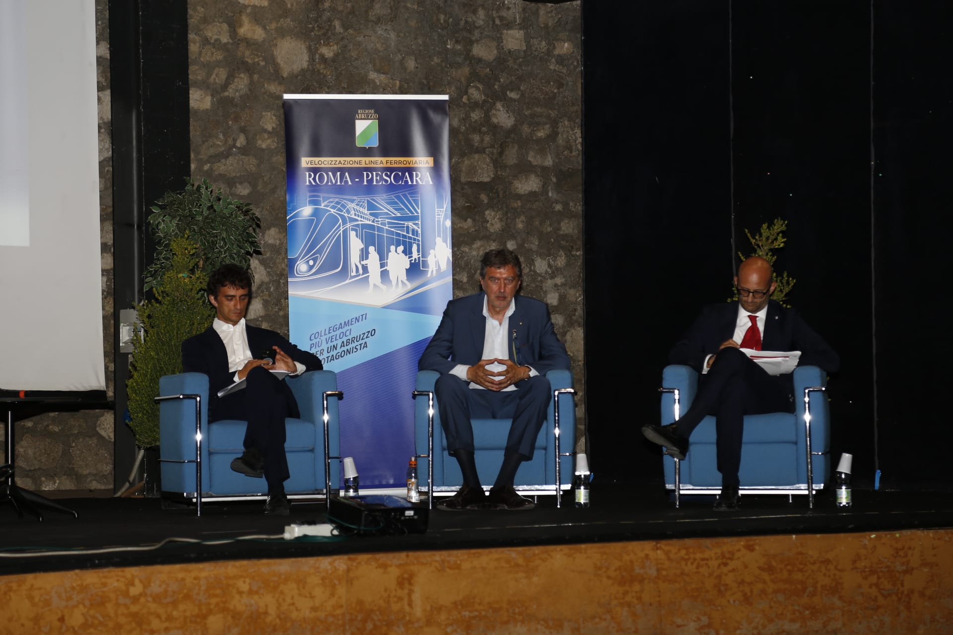 Pescara –Roma: Marsilio il futuro dell’Abruzzo è su ferro, 8 miliardi di investimenti