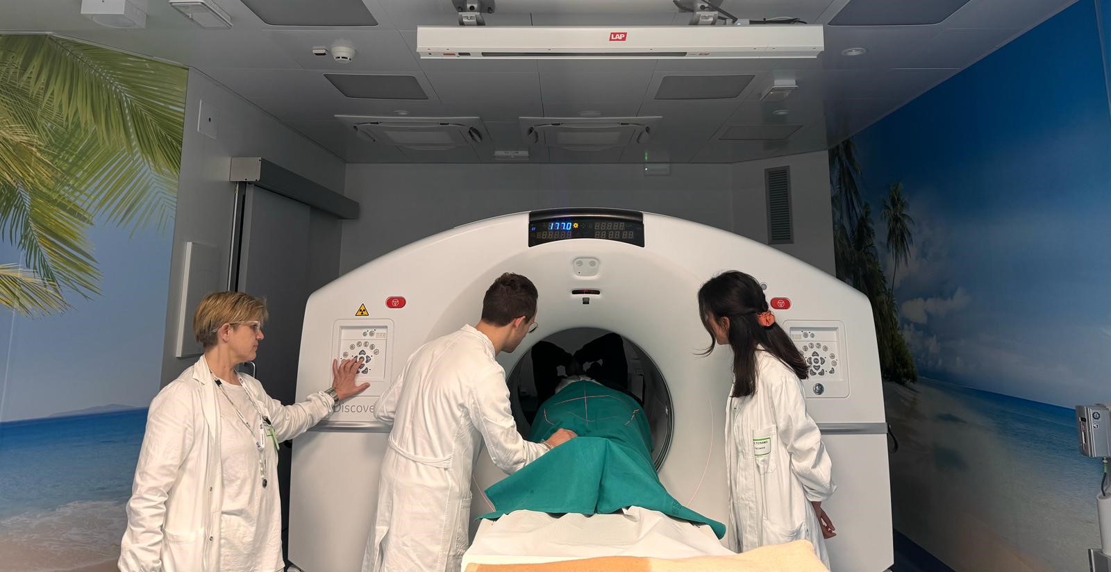 Tumore prostata, eseguite all'ospedale Mazzini di Teramo le prime quattro Pet con radiofarmaco Psma, la metodica diagnostica più sensibile e specifica 