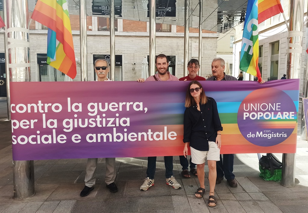 Elezioni, Unione Popolare sarà in piazza stasera a Teramo e Giulianova per la chiusura della Campagna elettorale