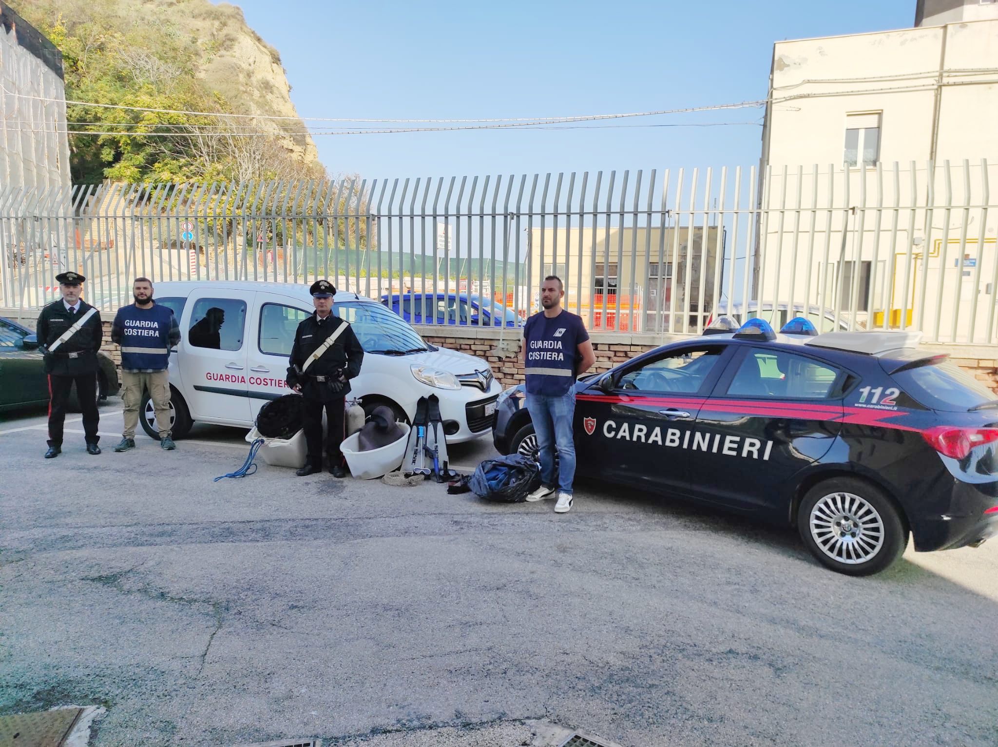 Nuovo blitz contro pescatori di frodo, Capitaneria di Porto e Carabinieri di Ortona sanzionano 4 pugliesi recidivi