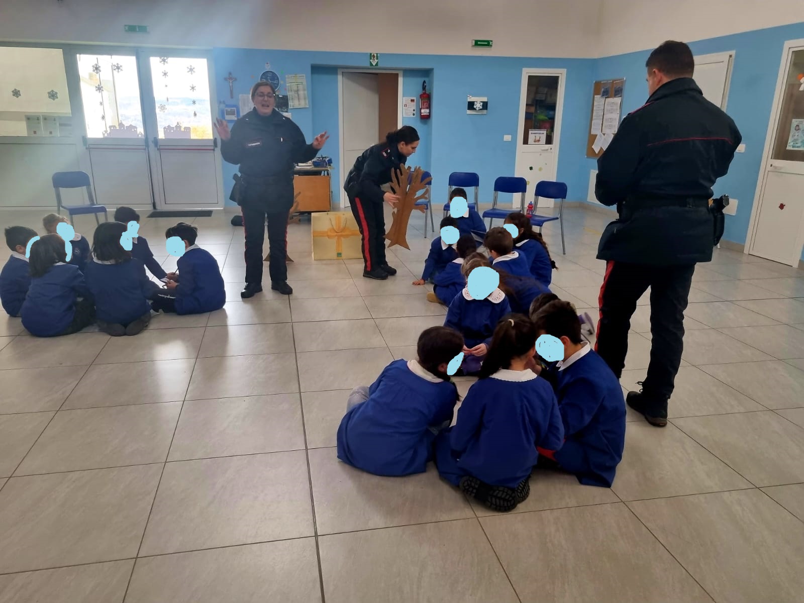 Capitignano, Carabinieri Forestali sensibilizzano gli studenti sul rispetto della natura