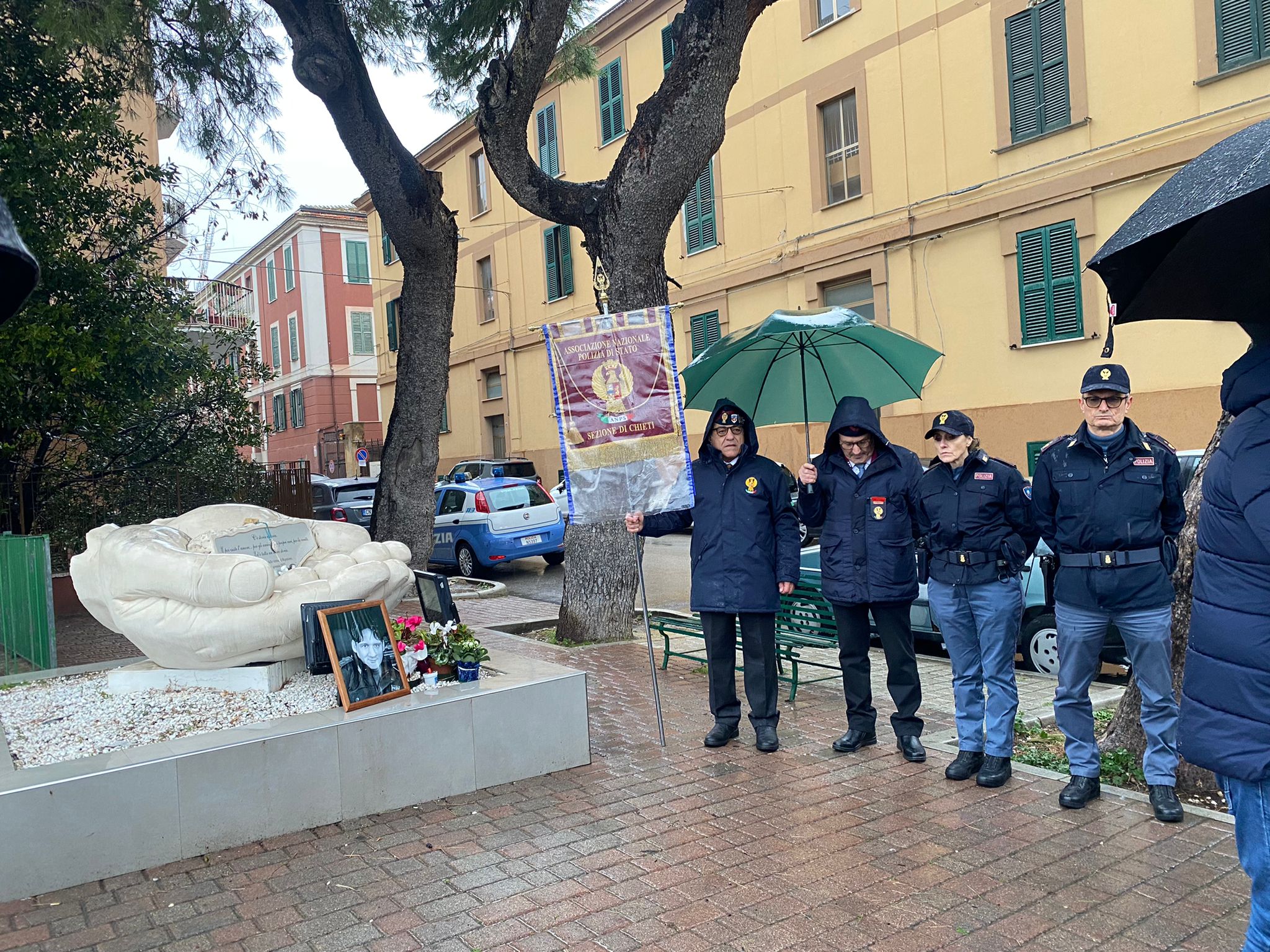 Rigopiano, la commemorazione oggi a Chieti del poliziotto morto con la moglie
