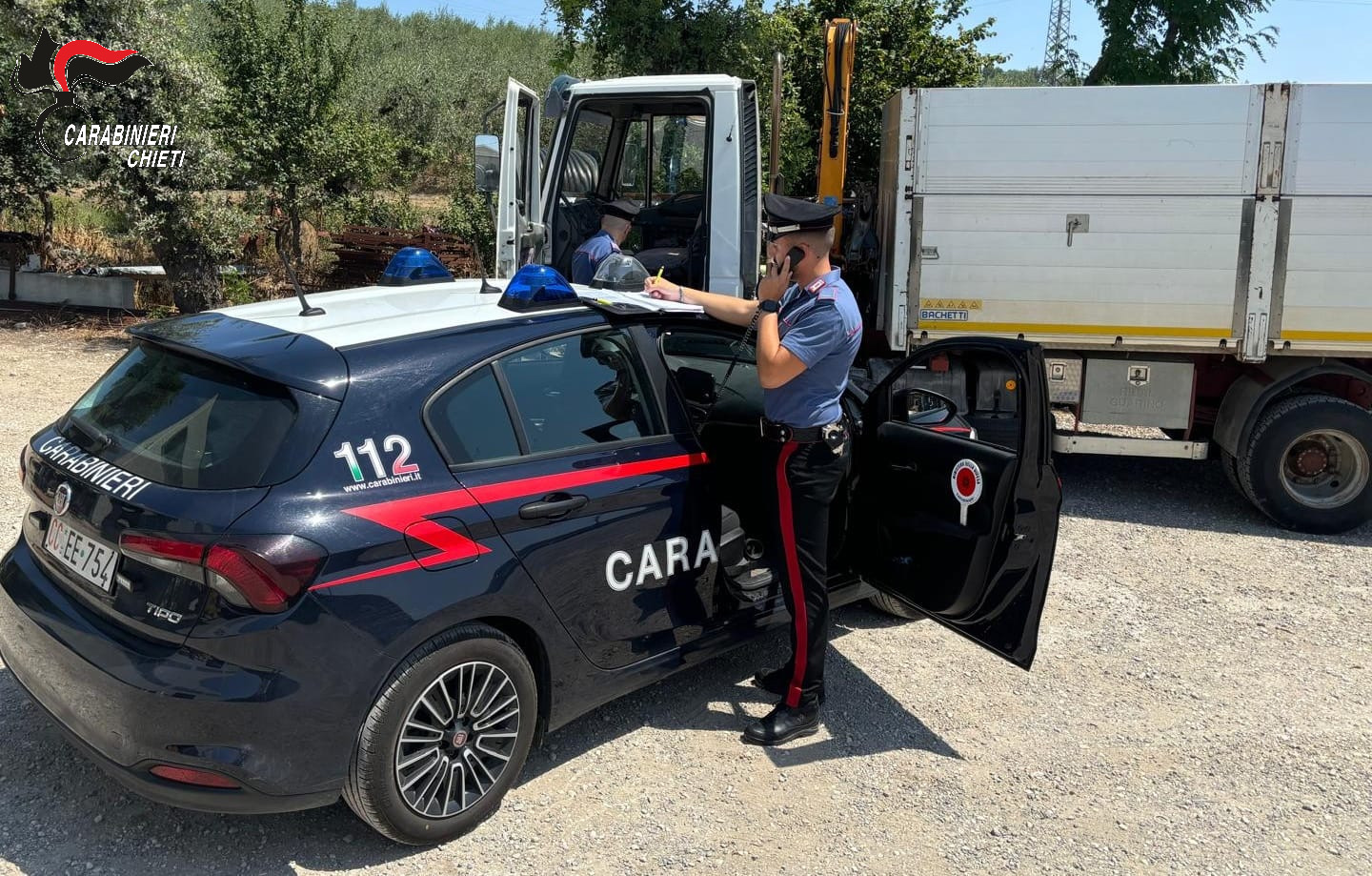 Torino di Sangro: arrestato 47enne foggiano per furto di un camion