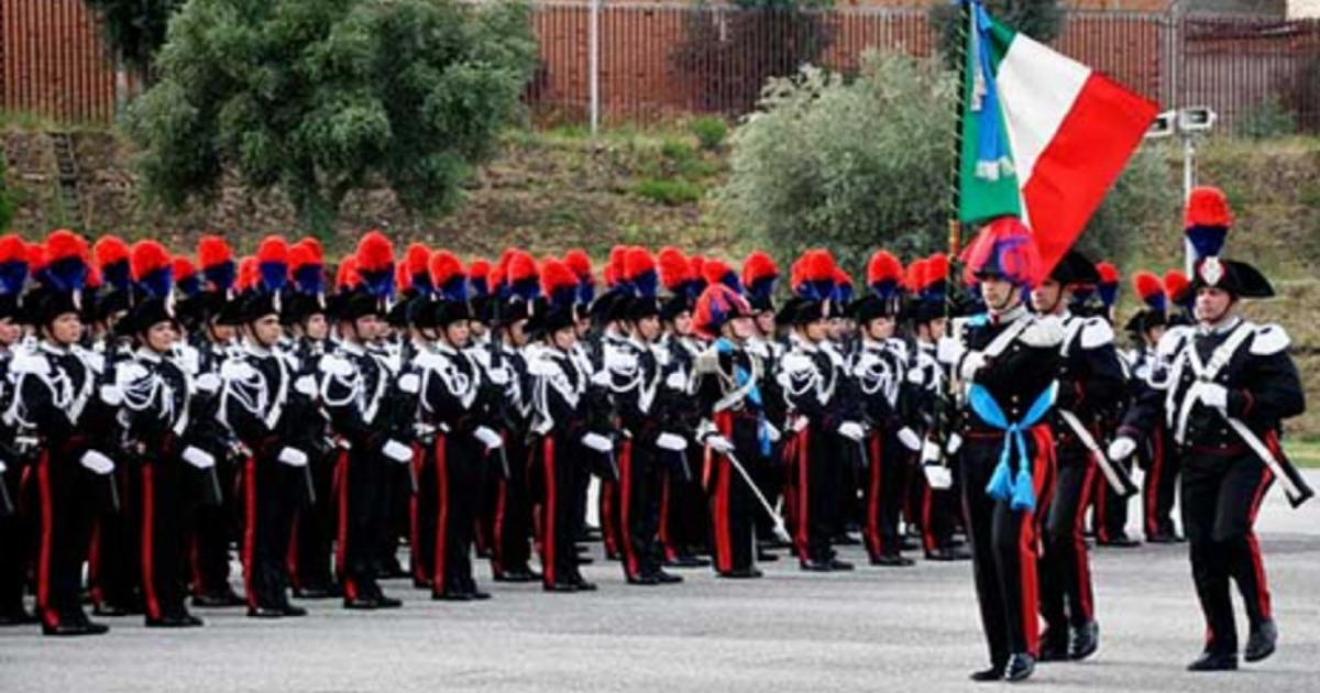 Cerchio, conferimento Cittadinanza onoraria all'Arma dei Carabinieri