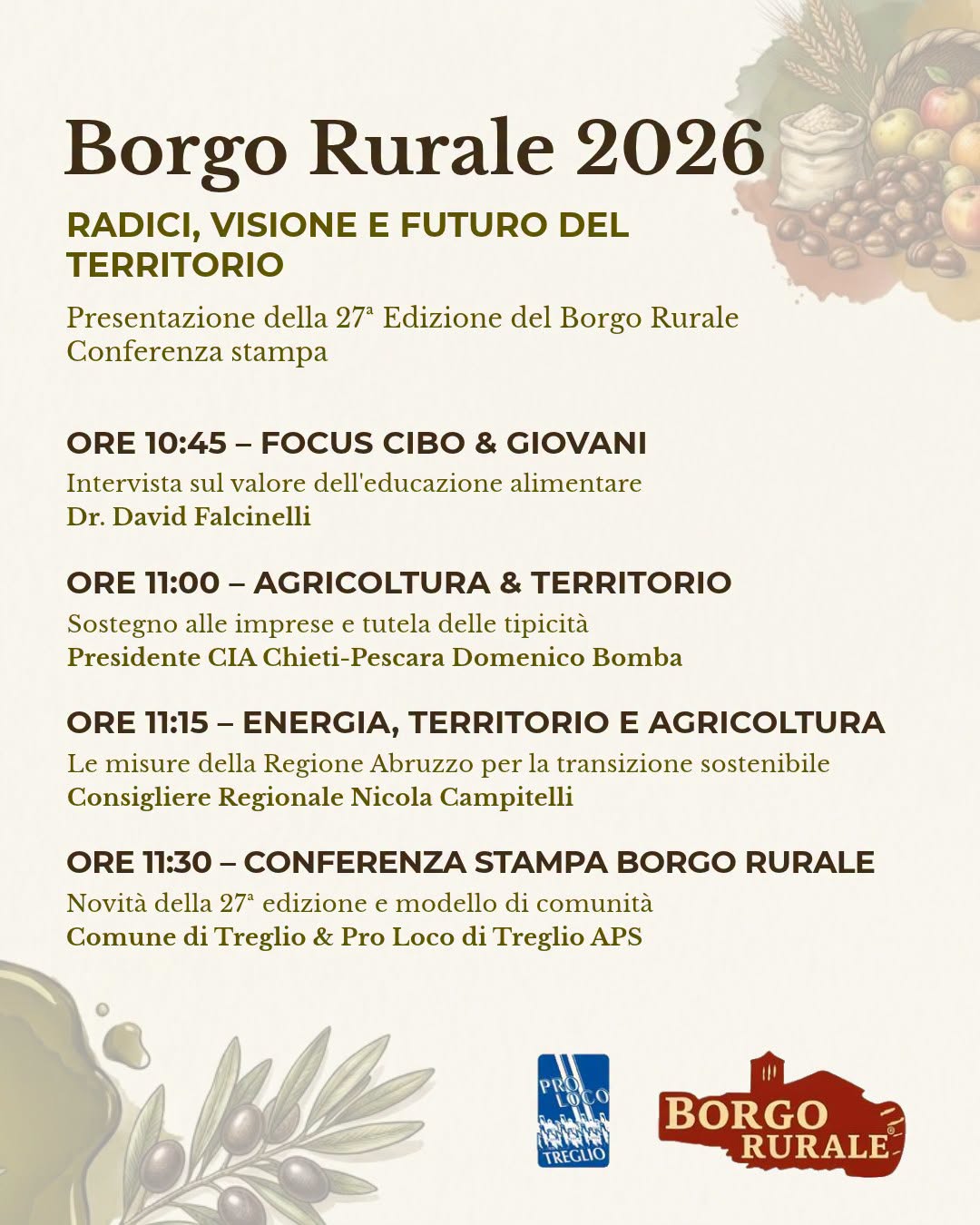 Treglio, gli studenti al centro di Borgo Rurale 2026: scuola e agricoltura insieme per il futuro
