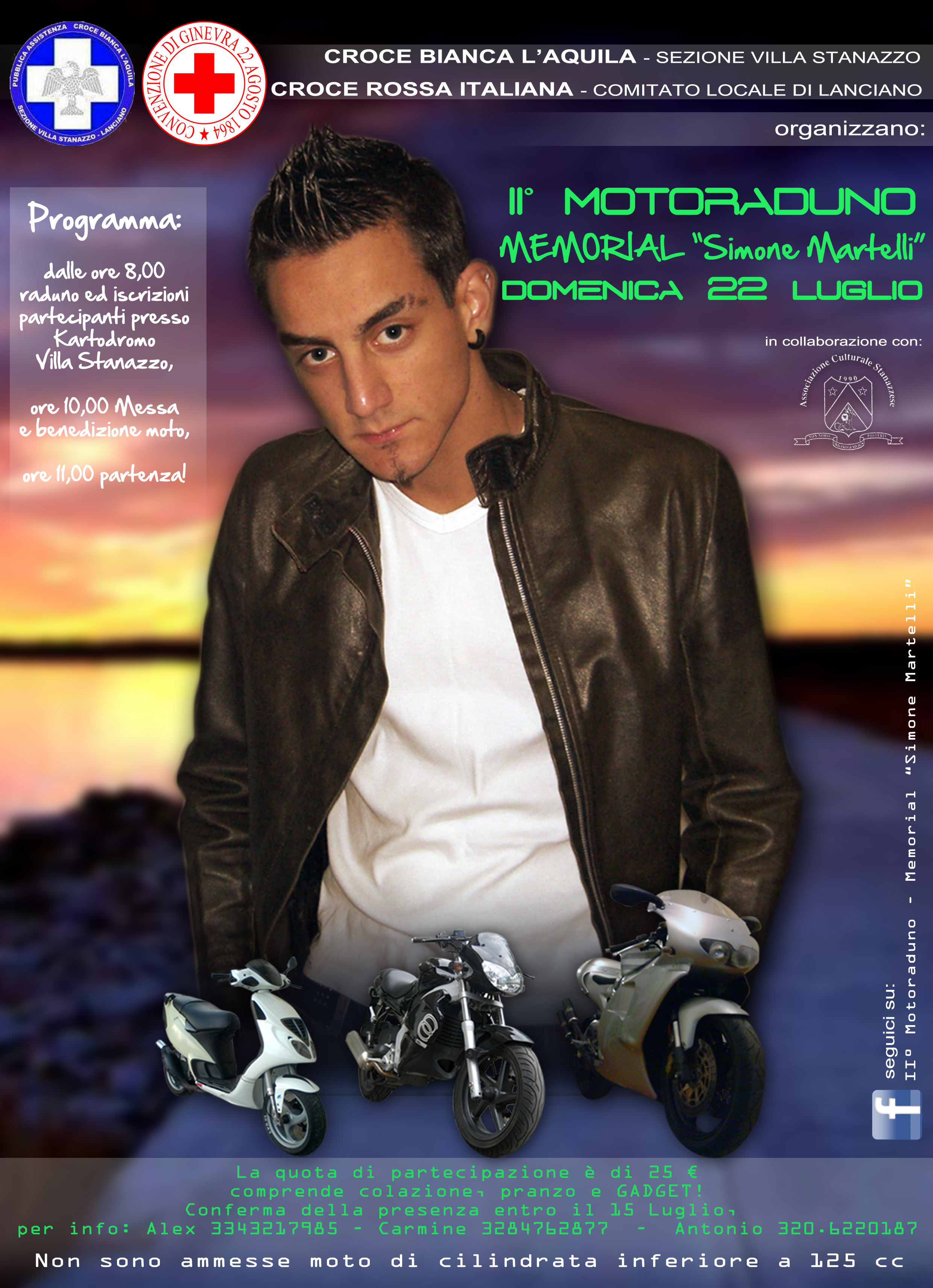 DOMENICA 22 LUGLIO 2° MEMORIAL "SIMONE MARTELLI"