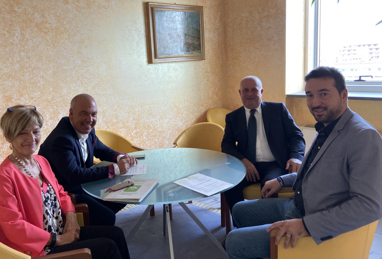 Sviluppo Sostenibile, Campitelli incontra Presidente C.C.R.U.A. Caputi