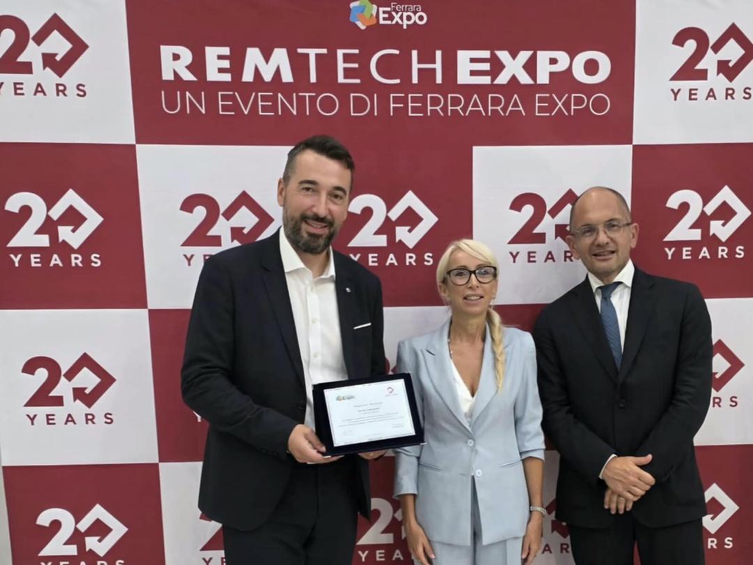 Ambiente, RemTechExpo premia l’Abruzzo: riconoscimento a Nicola Campitelli per la bonifica e la rigenerazione del SIN di Bussi sul Tirino