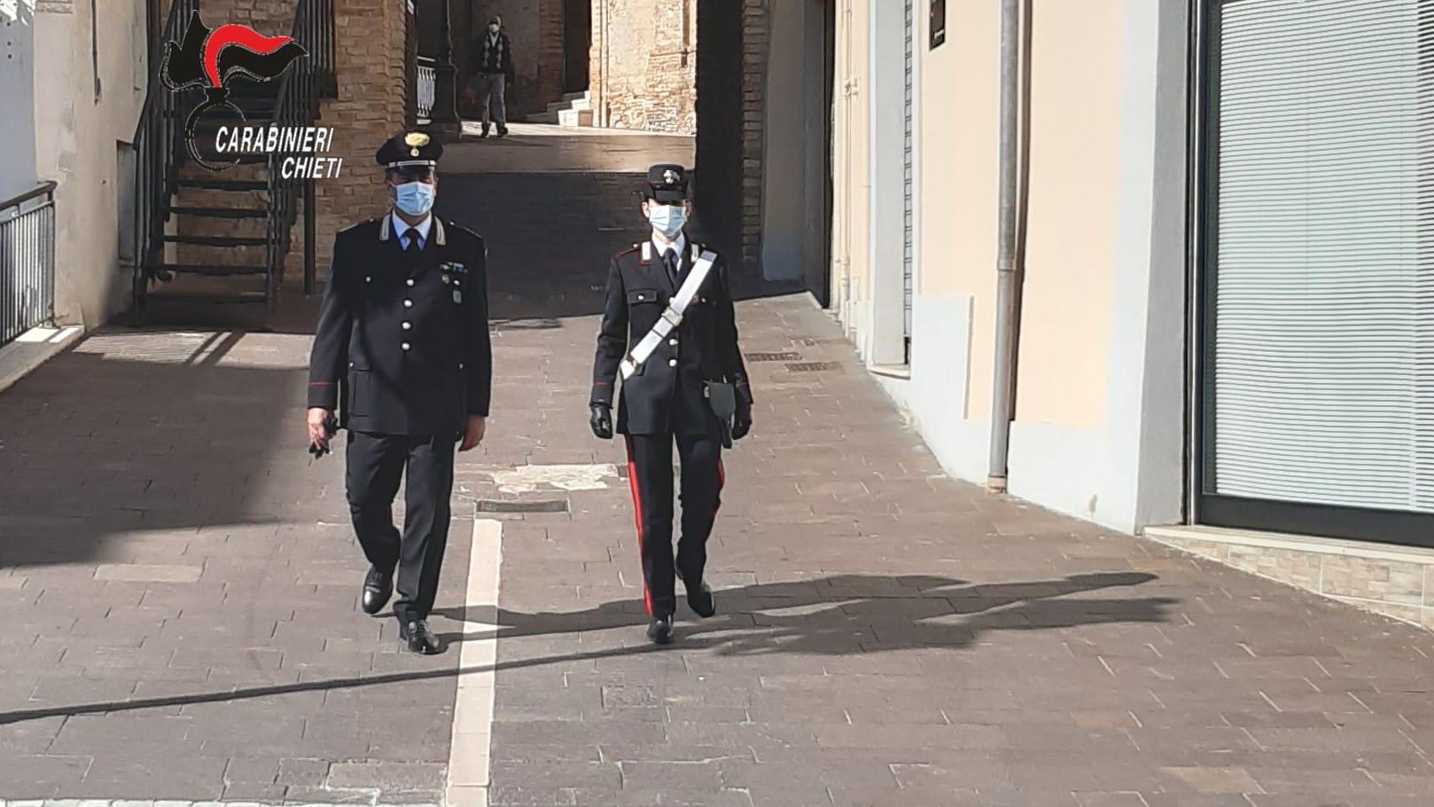 I Carabinieri sottopongono agli arresti domiciliari un 37enne residente a Paglieta