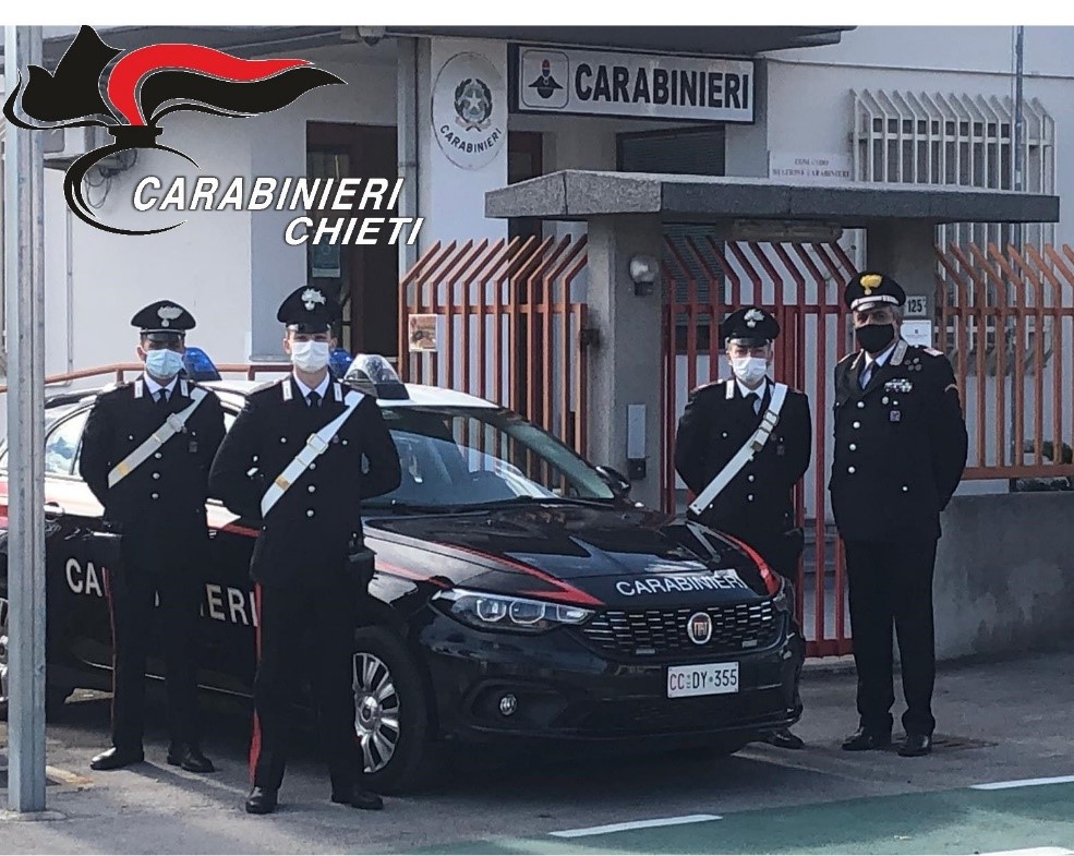 Arrestata  dai Carabinieri del Comando provinciale di Chieti una ladra seriale romena, viveva a San Giovanni Teatino