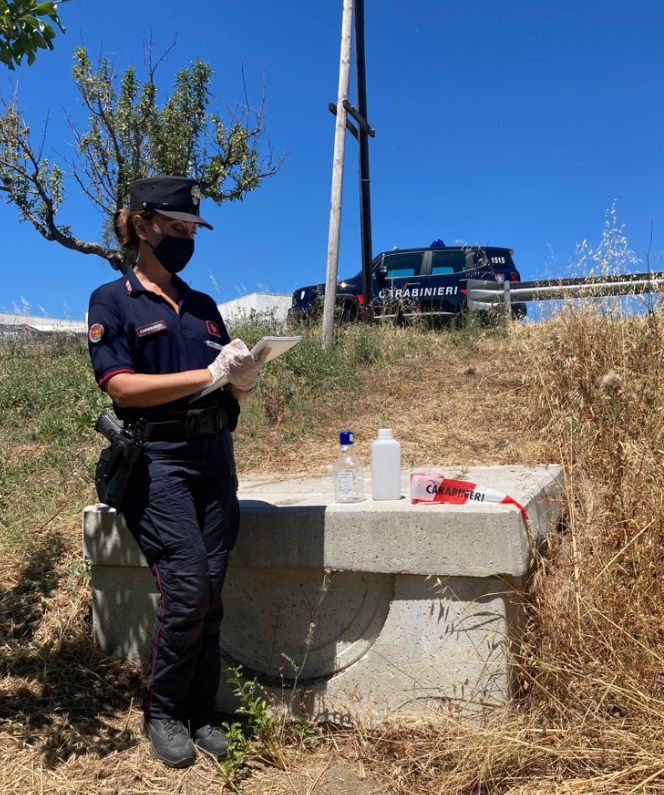 Smaltimento illecito di rifiuti, Carabinieri Forestale sequestrano tre scarichi abusivi  a San Vito Chietino