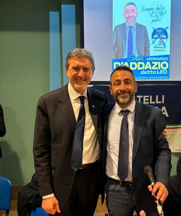 Elezioni Regionali Abruzzo, Leonardo D'Addazio apre la campagna elettorale