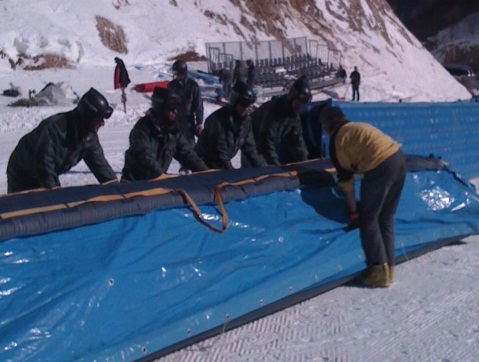 GLI ALPINI DEL 9° REGGIMENTO DELL'AQUILA IN SUPPORTO AI CAMPIONATI MONDIALI JUNIOR DI SCI A ROCCARASO