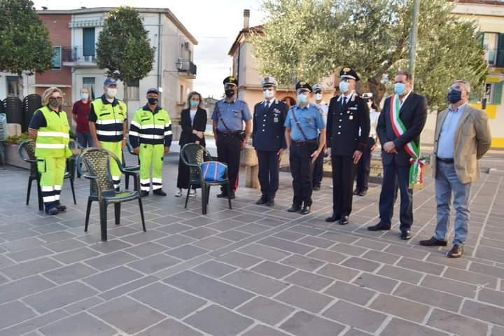 Giornata del Dono, Fossacesia rende omaggio a forze dell'ordine, medici e infermieri, impegnati nel lockdown