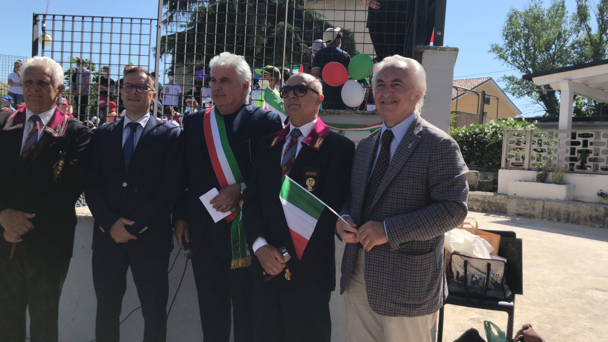 Bolognano, inaugurata alla presenza del Prefetto di Pescara la gradinata della legalità 