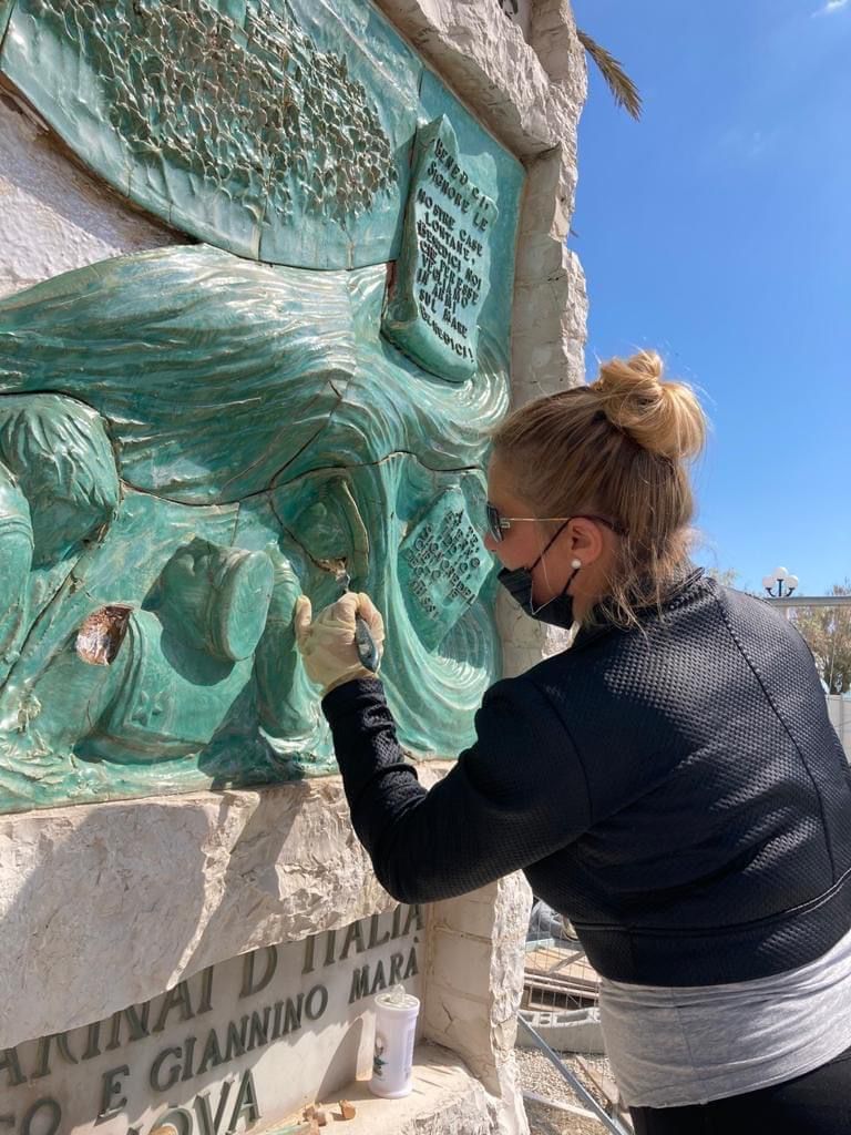 Al via gli interventi di restauro sul monumento ai Caduti del Mare a Giulianova