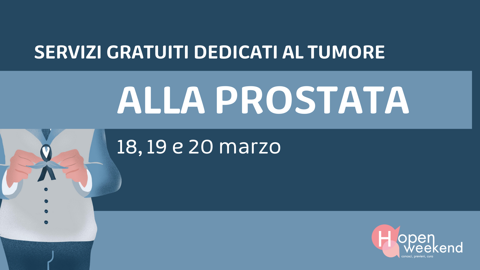  Tumore alla prostata, visite gratuite e consulenze negli ospedali di Chieti, Lanciano e Vasto per l'(H)Open Weekend di Fondazione Onda