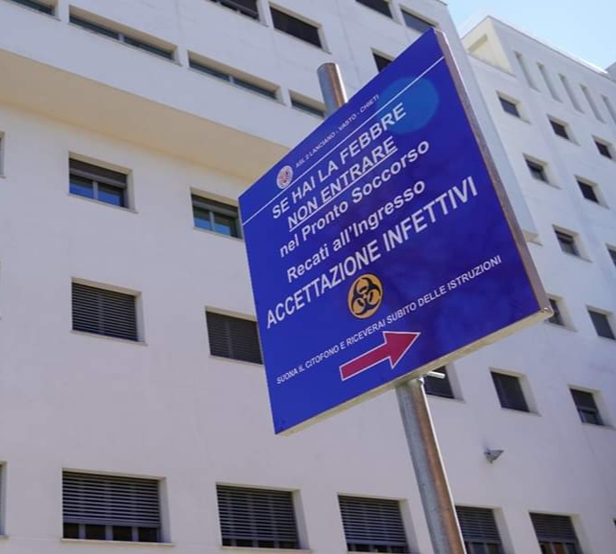 Coronavirus Abruzzo, l'ospedale di Chieti crea un area dedicata al Covid-19