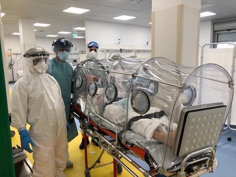 Coronavirus, trasferiti i primi pazienti  al Covid Hospital di Pescara