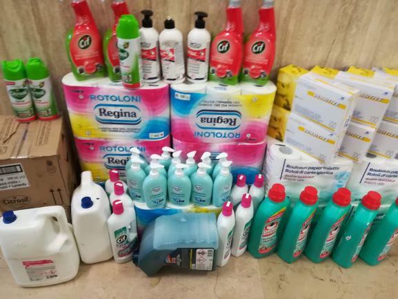 La Polizia di Stato sventa furto di prodotti igienizzanti presso supermercato di Pescara