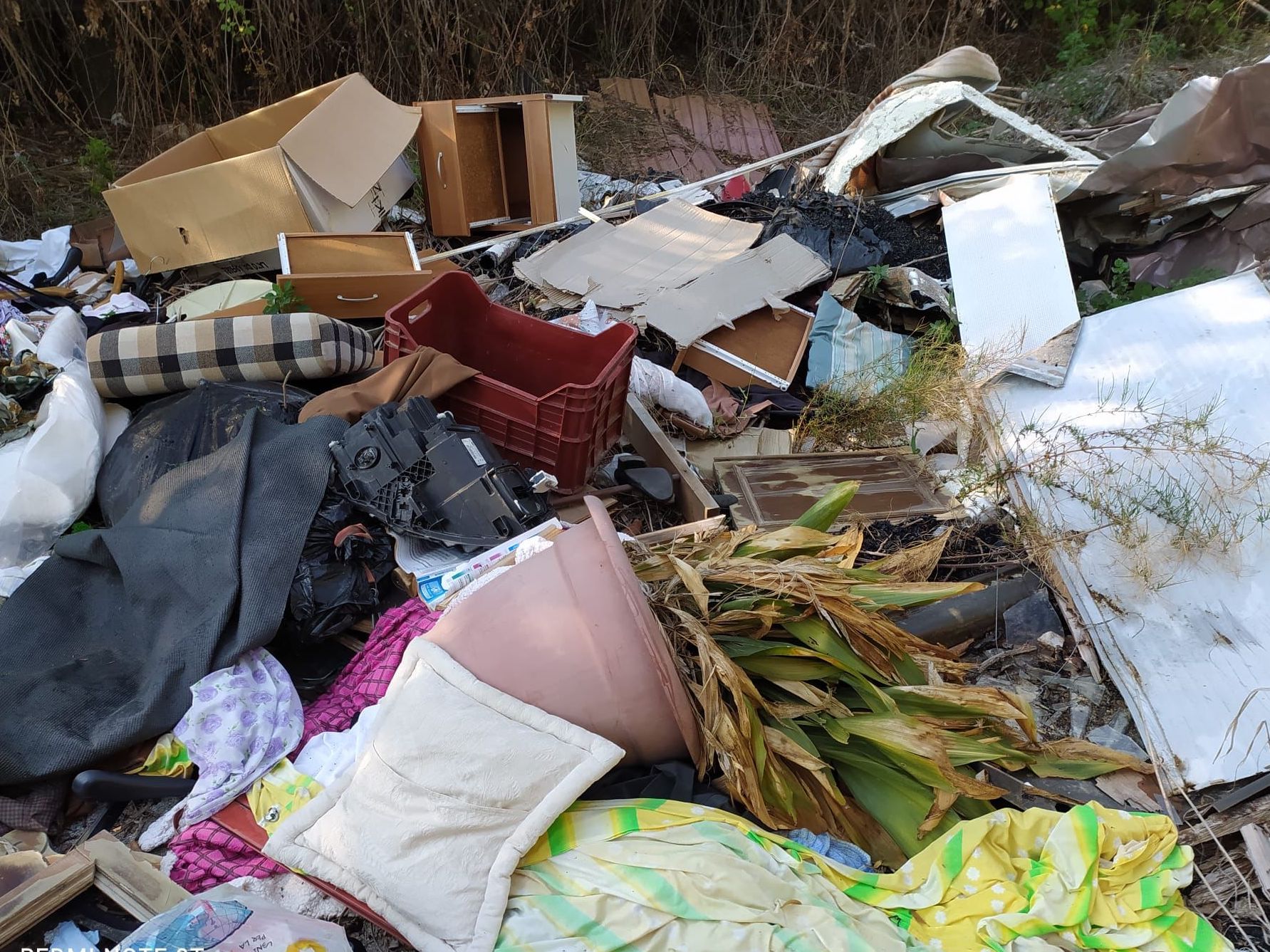 Montesilvano, scoperti autori discarica abusiva sul lungofiume