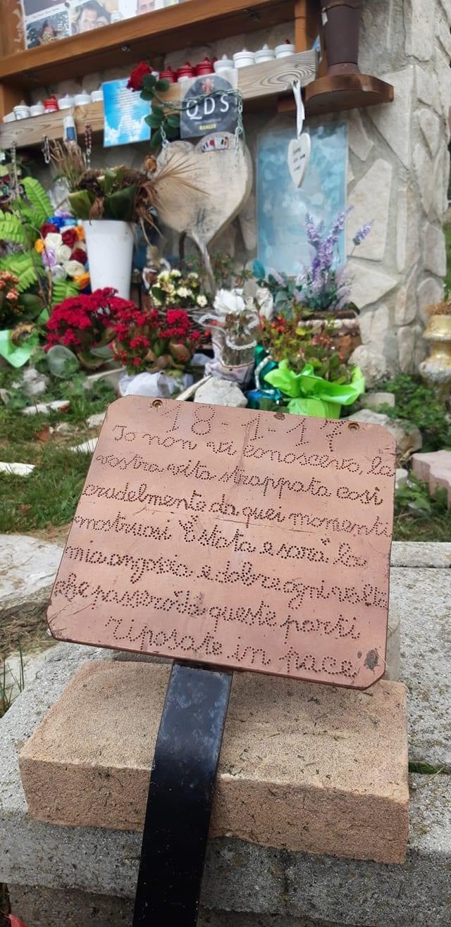 Sei anni dalla tragedia a Rigopiano di Farindola, cerimonia in ricordo delle 29 vittime della valanga