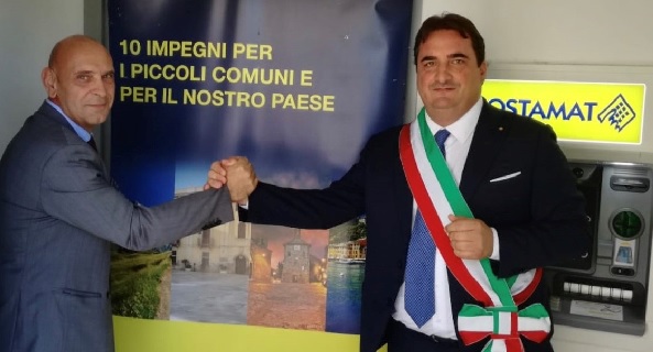 Inaugurato a Rosello ATM Postamat Poste Italiane