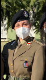 Bolognano:  la cittadina Rebeca Cirniceanu soldatessa dell'esercito italiano