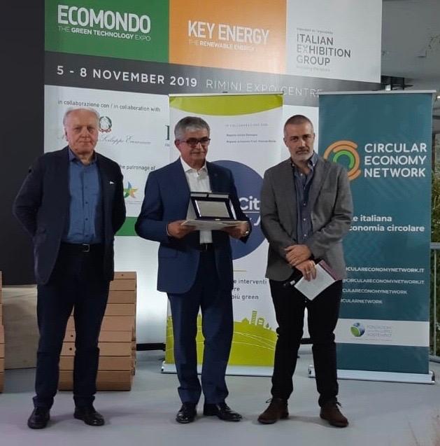 Alla Solis SpA di Casoli il Premio Sviluppo Sostenibile 2019 all'Ecomondo di Rimini