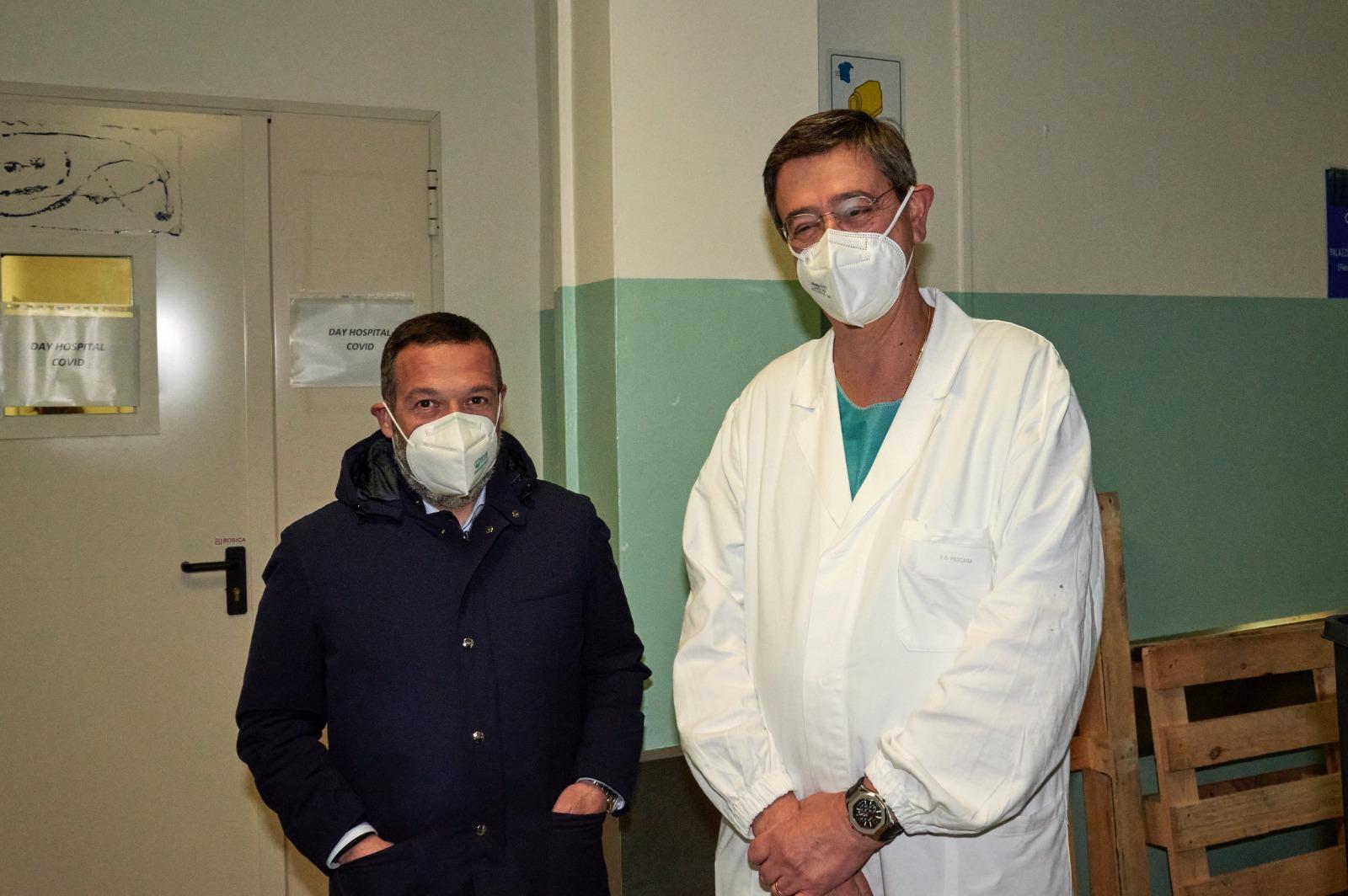 Coronavirus, Sospiri al Covid Hospital di Pescara: In 90 giorni abbiamo dotato Pescara e l’Abruzzo di 180 posti letto