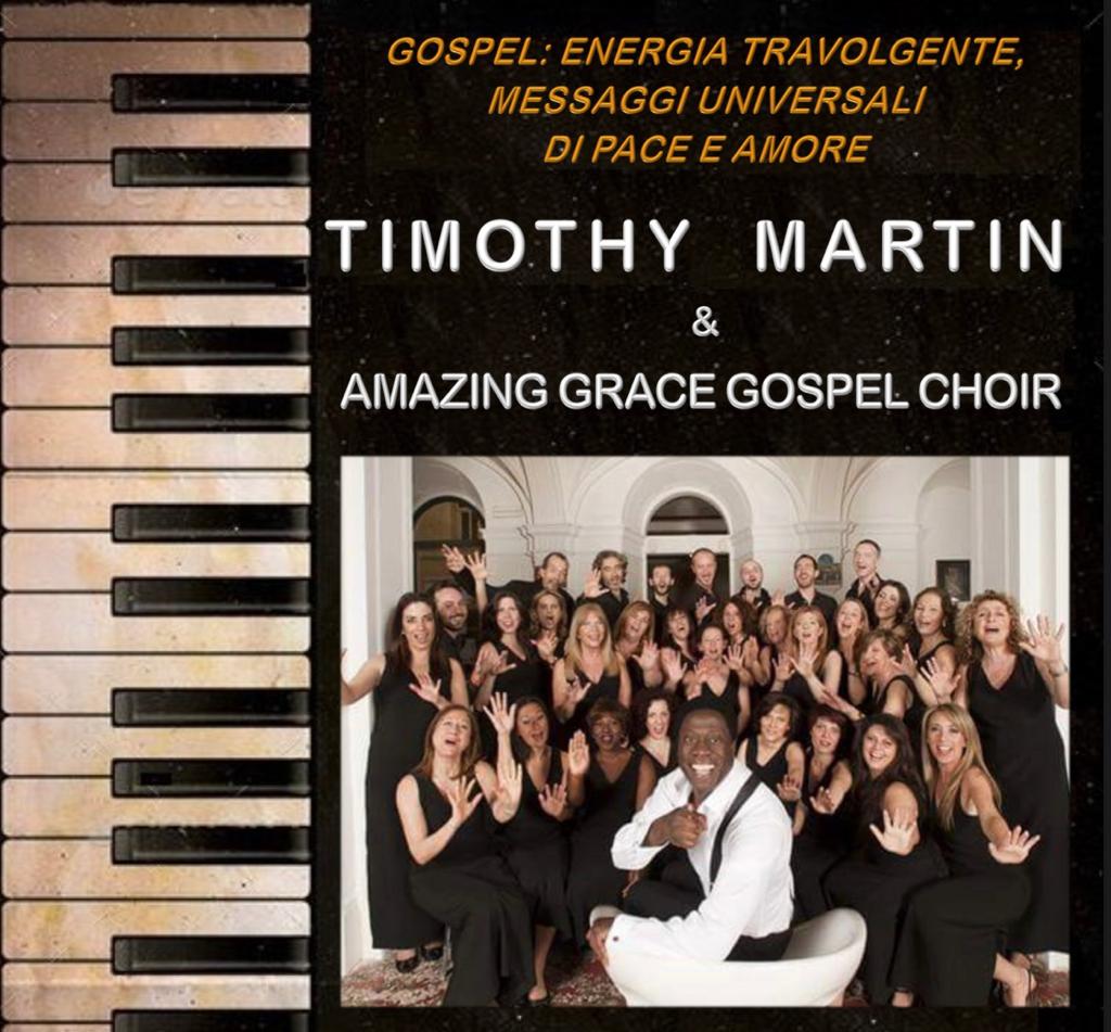 Lanciano, con Timothy Martin e l’Amazing Grace Choir torna il grande Gospel a Lanciano
