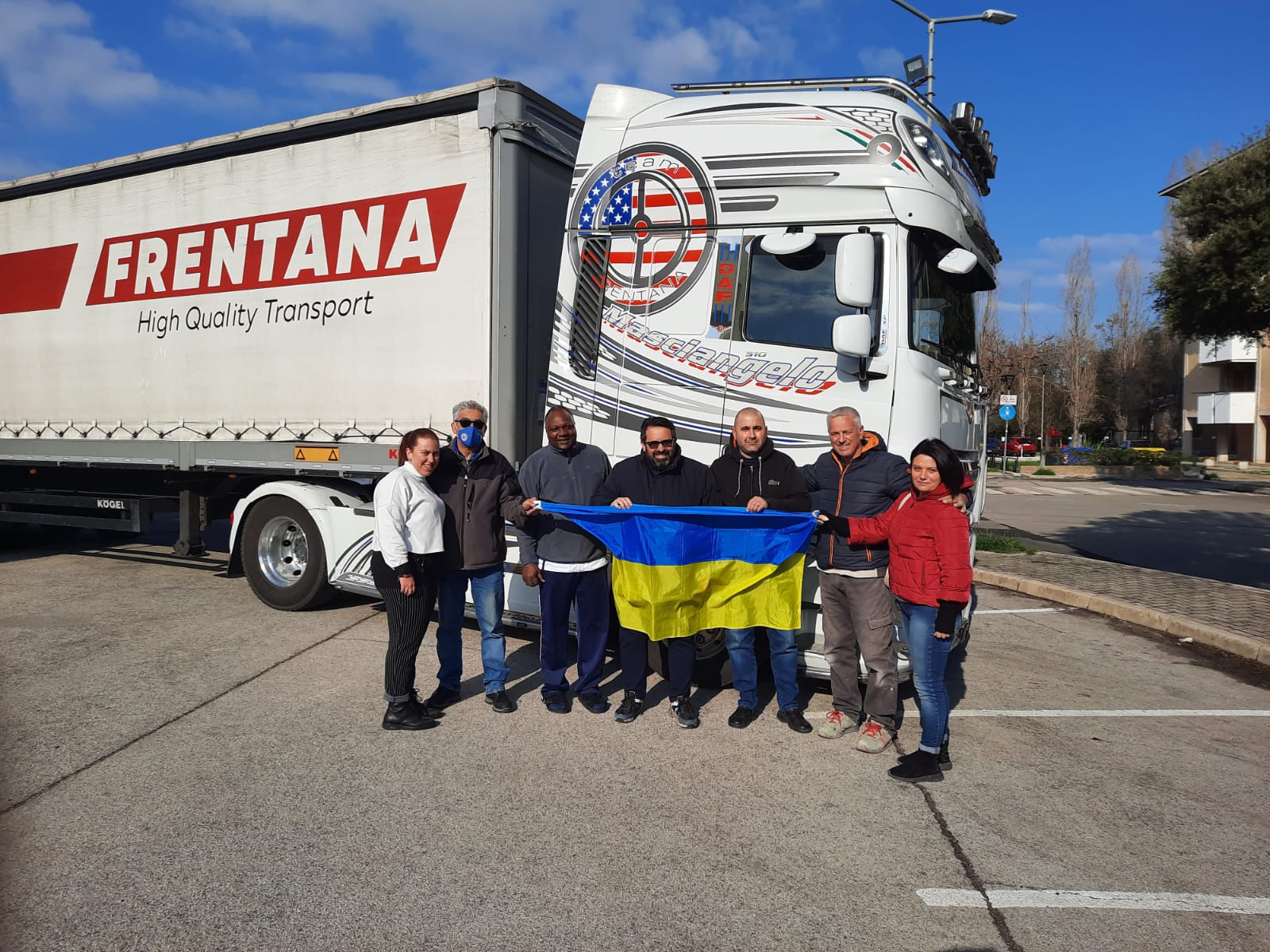 Lanciano si mobilita per aiutare la popolazione Ucraina, partirà questa sera il tir della solidarietà carico di beni di prima necessità